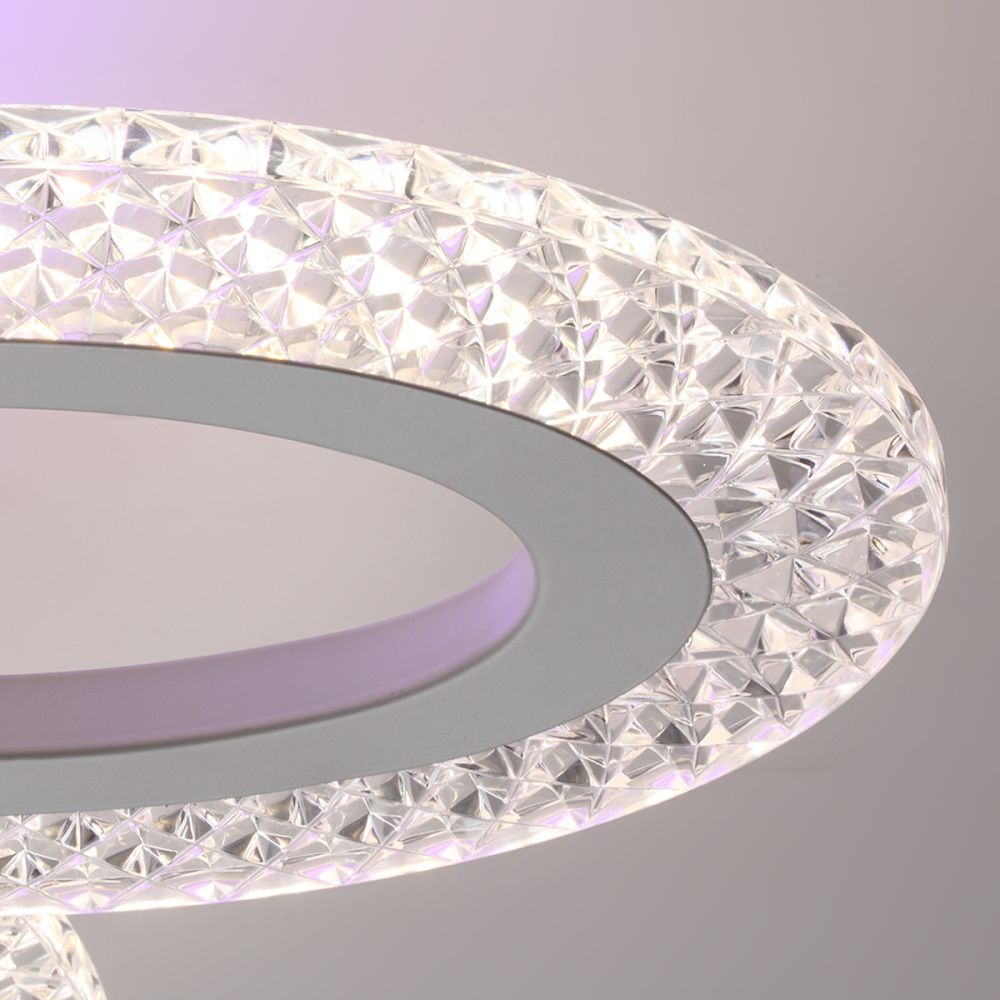 Светильник 57 см, 60W, 3000-6000K, Lumion 8018/60CL, белый