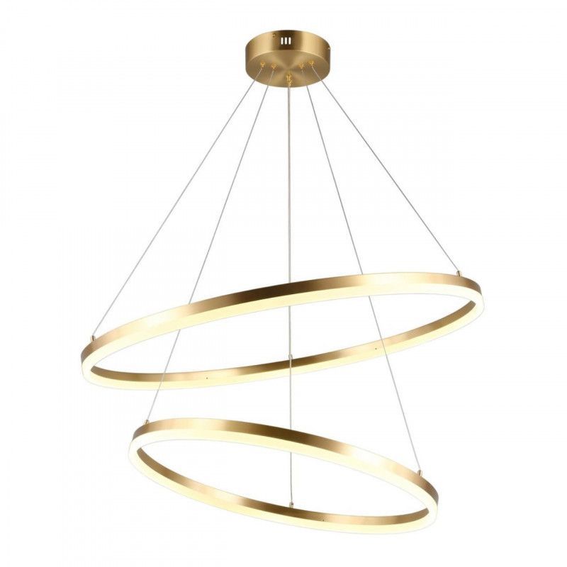 Каскадная люстра 80*70-140 см 90W, 4000K, Aployt Armel APL.049.13.90, латунный