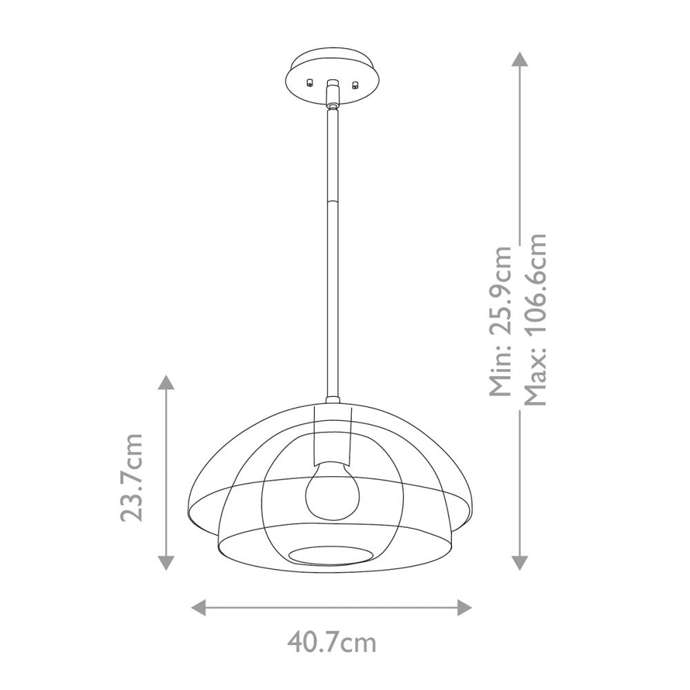 Подвесной светильник Hinkley, Арт. QN-LOTUS-P-HBR