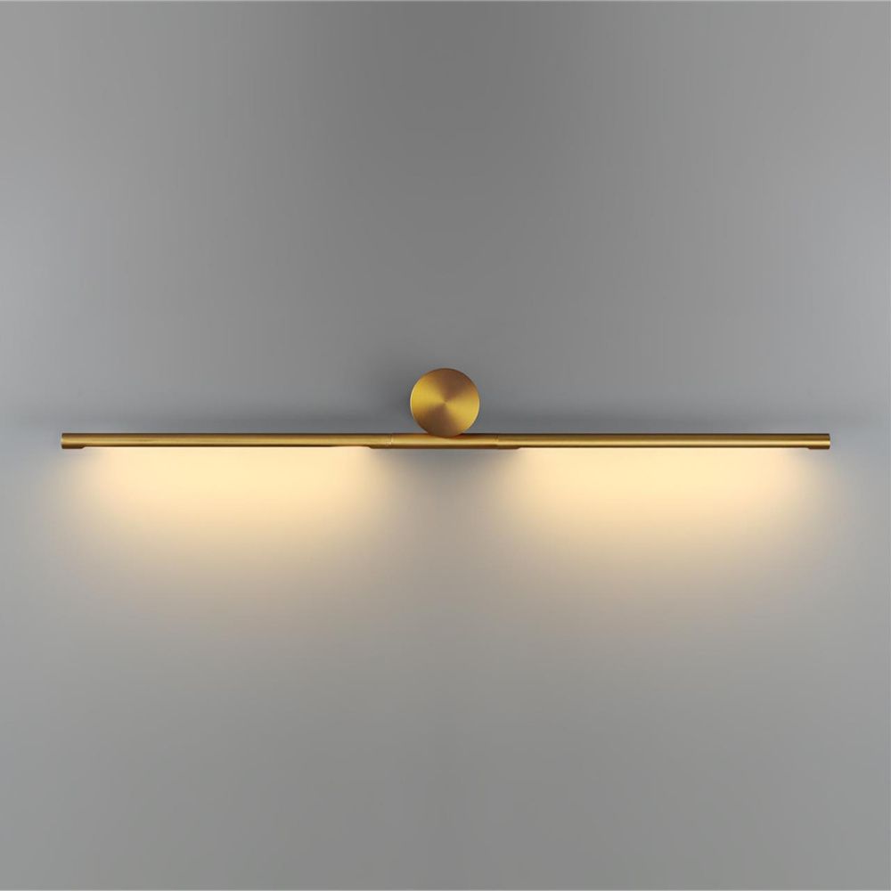 Бра 74*2*- см, 2*LED*14W, 3000K, Odeon Light Teo 7104/14WL, бронзовый