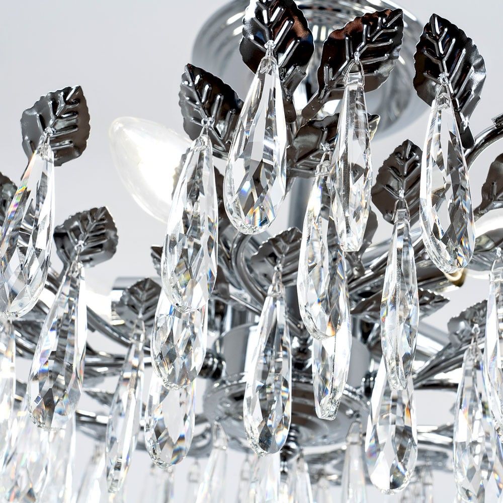 Подвесная люстра MODELUX ML.6747.5 CR хром