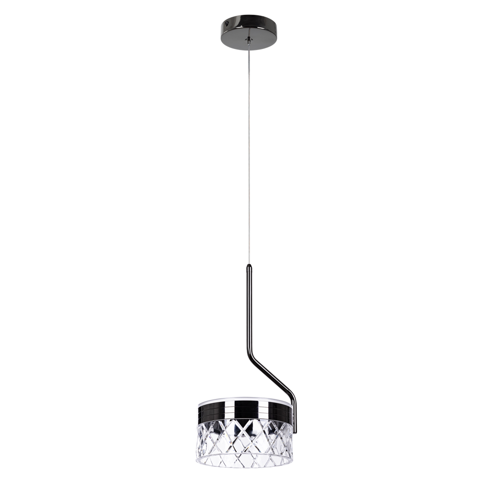 Подвесной светильник 15*33 см, 1*LED*12W 4000K Arte Lamp Mosaic A2094SP-1BK черный
