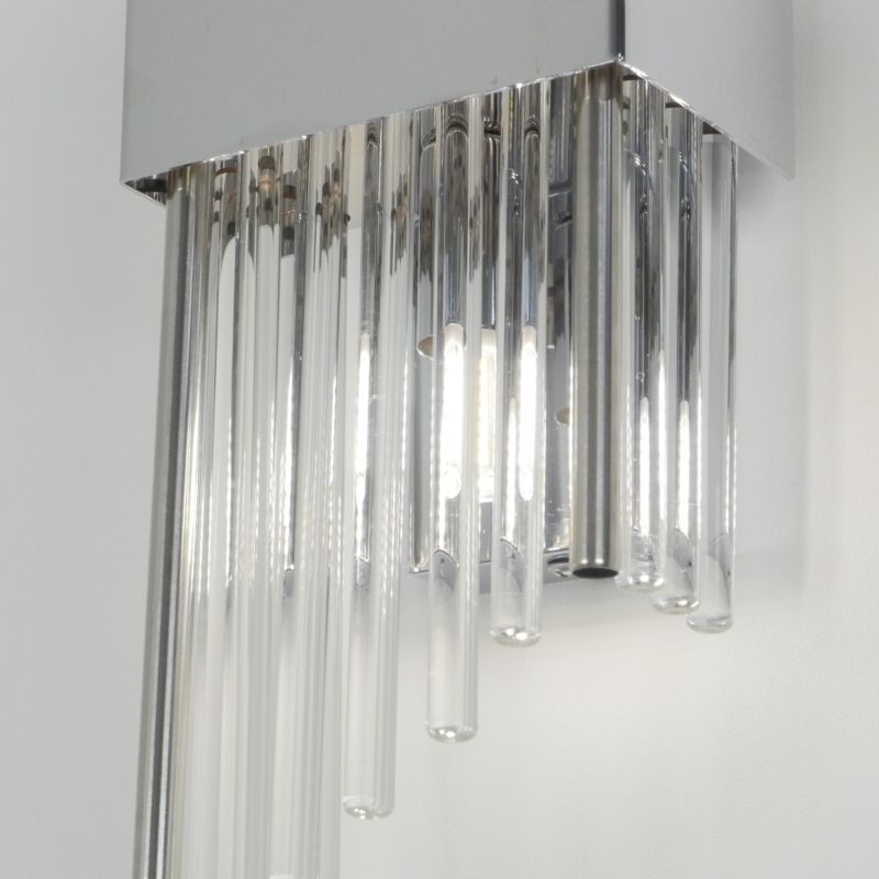 Светильник настенный ElegantLight DZN-4419 CHROME/ХРОМ D110/H600/2/G9/20W NEAT 24-12