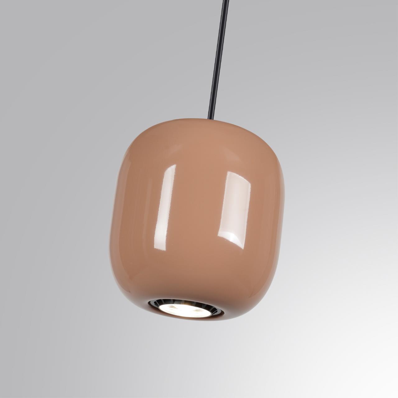 Подвес 12*12*120 см, 1 GU10*4W, Odeon Light Ovali, черный 5053/1G