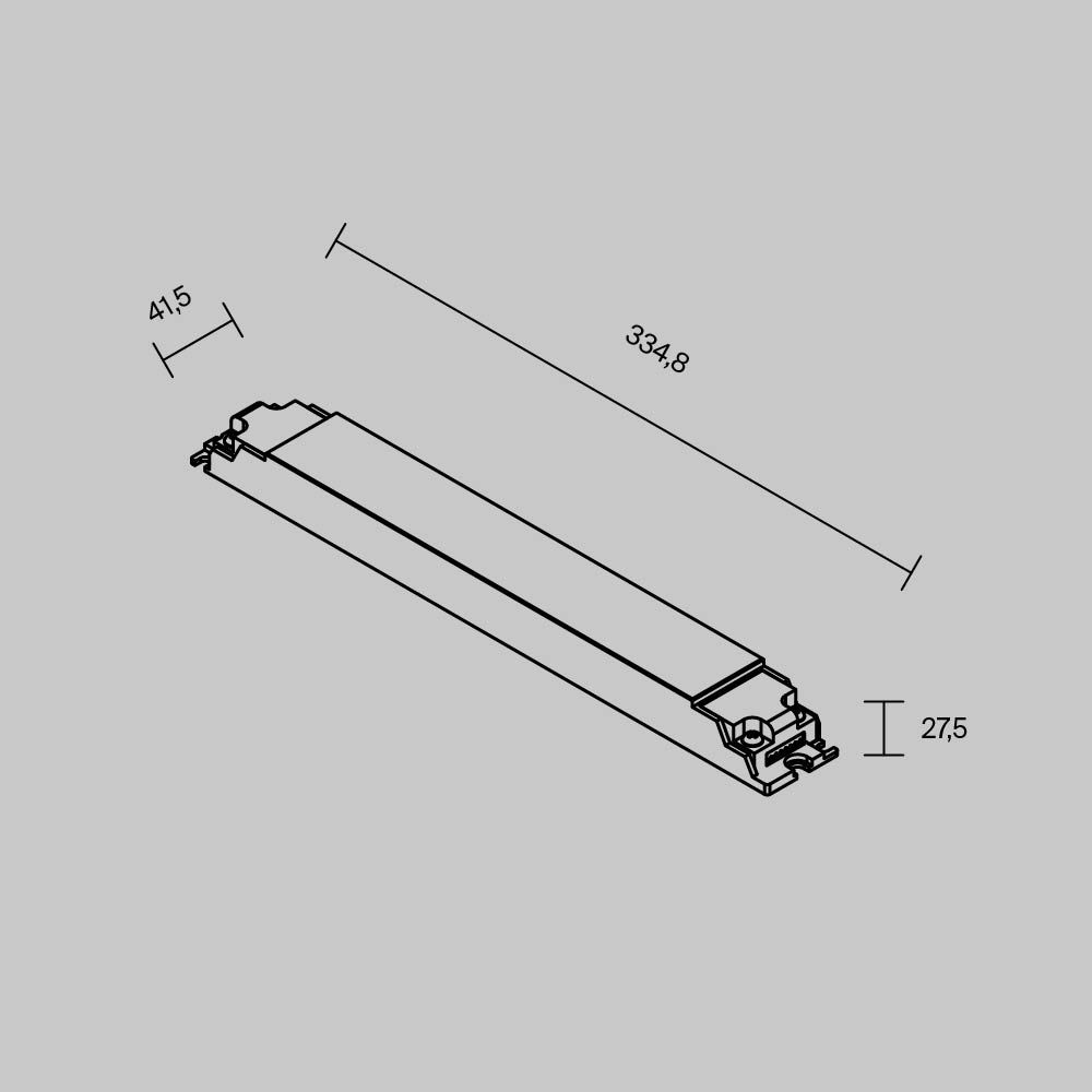 Источник напряжения 24V PSL018-200W-DALI-DT6-IP20 Maytoni Lighting control  725009
