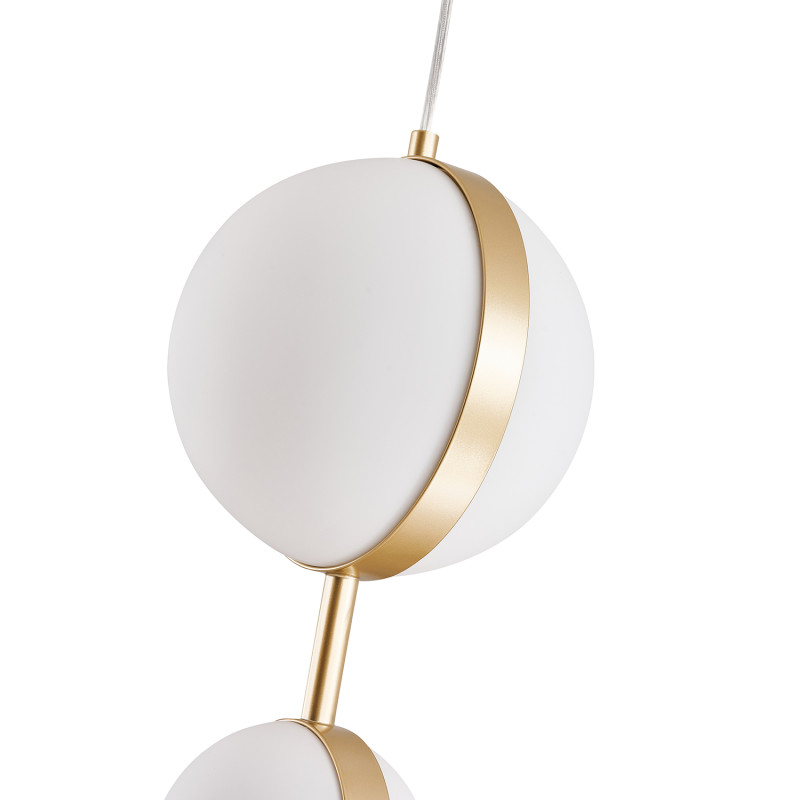 Подвесной светильник 20,5*158 см, LED, 15W, 4000К, Favourite Asterismo 4448-2P латунный