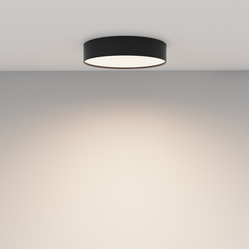 Светильник 30 см, 36W, 4000K, Maytoni Zon C032CL-36W4K-RD-B, черный
