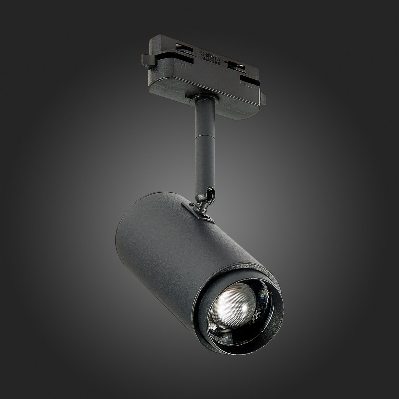 Трековый светильник Zoom 14*6 см, 12W 4000K ST LUCE Однофазная трековая система ST600.446.12 Черный
