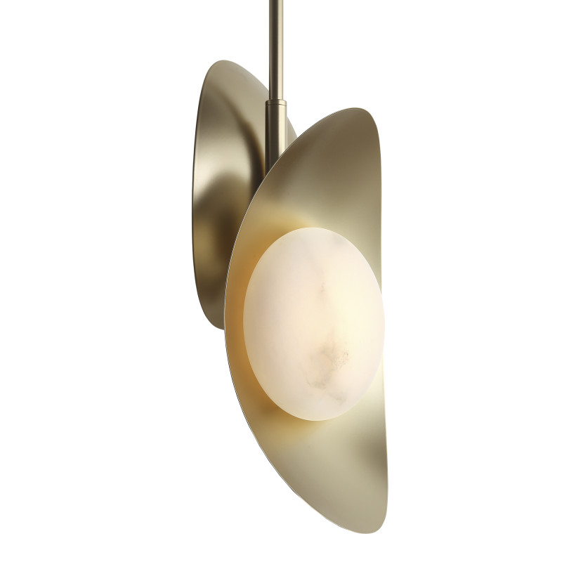 Светильник подвесной PEARL 2*LED*7W 3000K ST LUCE SL6229.203.02 золотистый
