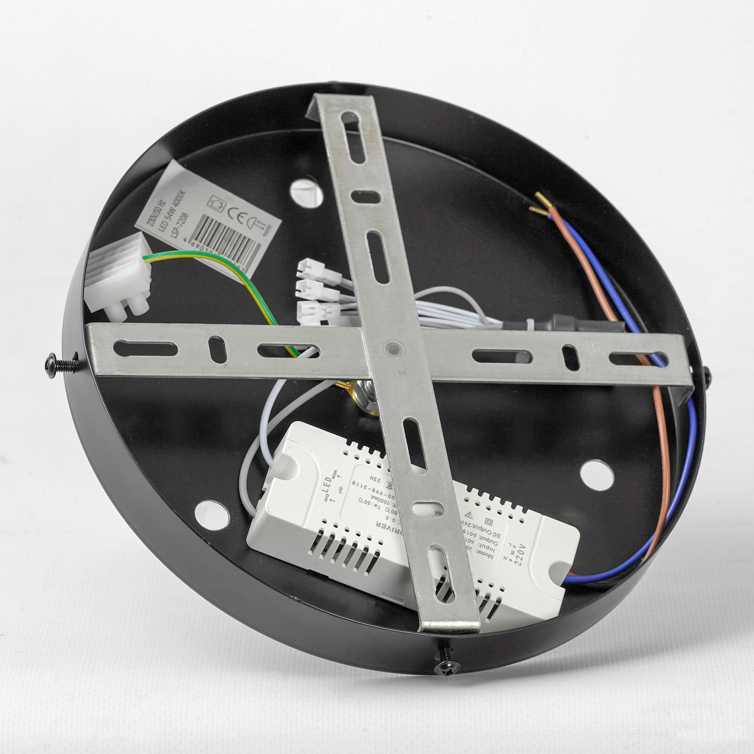 Люстра потолочная 150*75*35/45 см, 6*led*3x10 + 3x8W 4000K Lussole Hart LSP-7208 черный