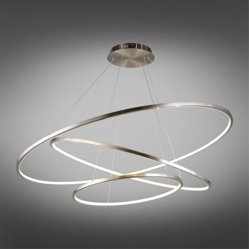 Каскадная люстра 120*70-250 см 138W, 4000K, Aployt Monisia APL.020.13.138, хром