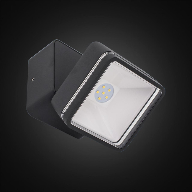 Светодиодный уличный светильник Citilux CLU0008K, LED 6W, 4000K, черный