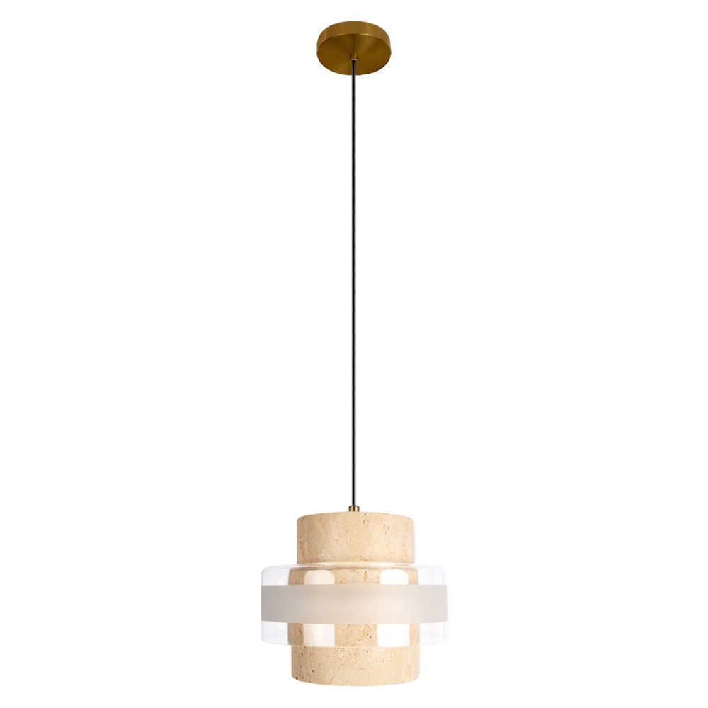 Подвесной светильник 17 см, 7W, 3000K, LOFT IT Colette 10474P/B, латунь
