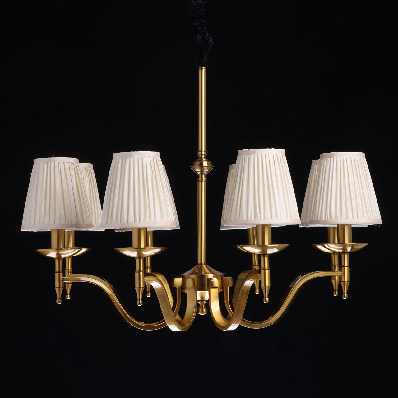 Люстра   80*156 см, 8*E14 бронза MW-Light Вирджиния 444012308