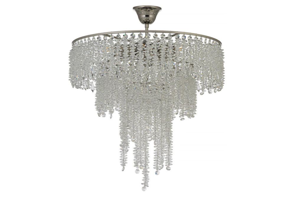 Люстра *46*57 см, 6*E27*60W, Arti Lampadari  Napoli E 1.5.46.107 N, никель