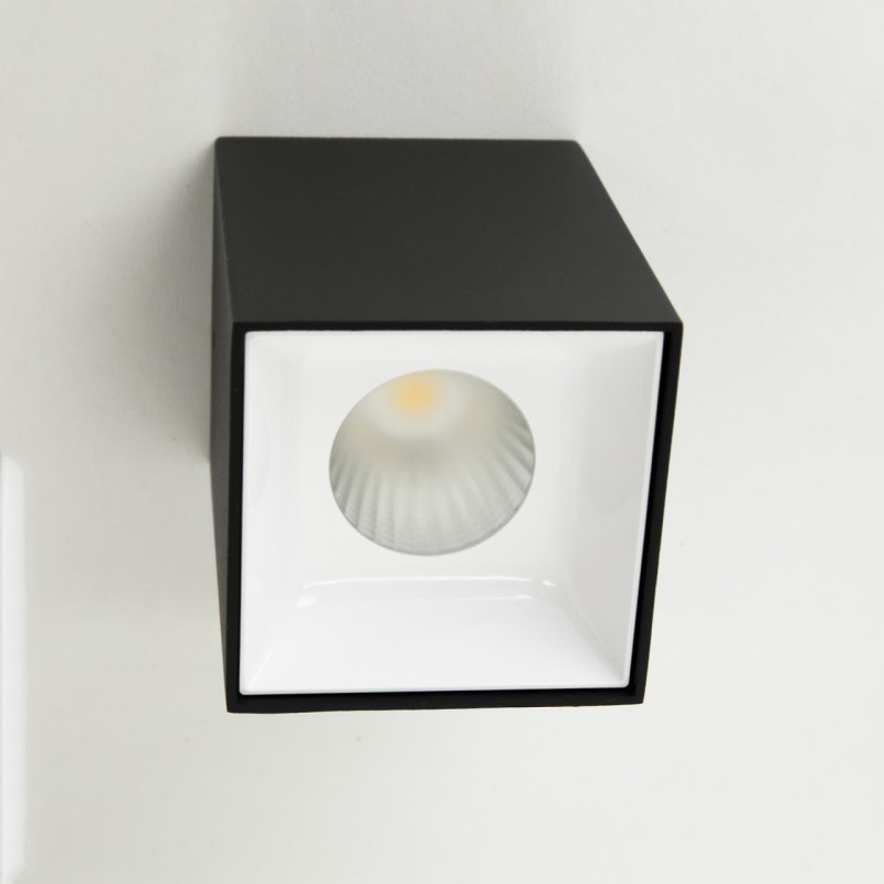 Светильник 8*8 см, 12W LED, 3500K, Citilux Старк CL7440210, черный-белый