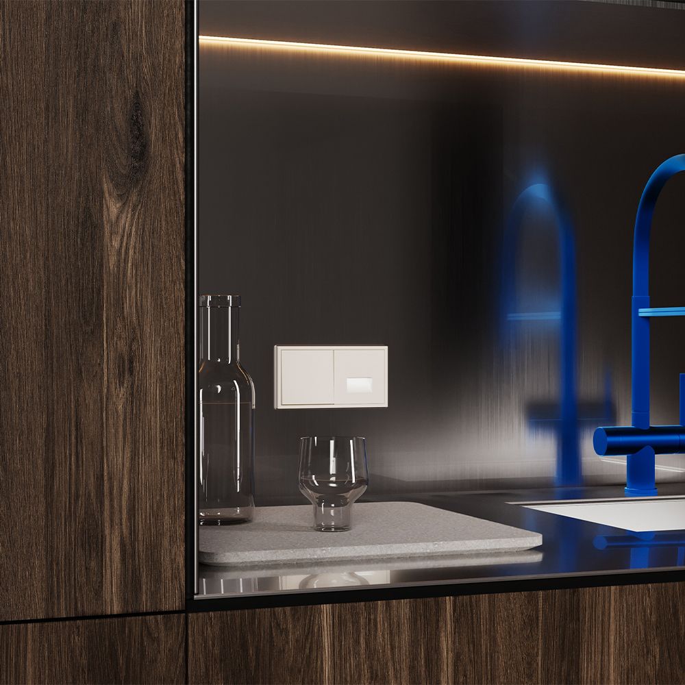 Клавиша для выключателя/переключателя одноклавишного, S70, хлопок Voltum VLS000113