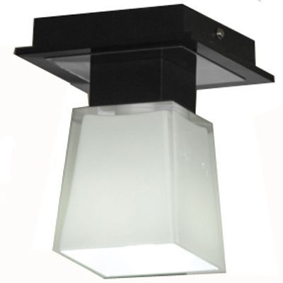Светильник потолочный Lussole LSC-2507-01 Lente хром 1*40W Е14, 14*14*19 см