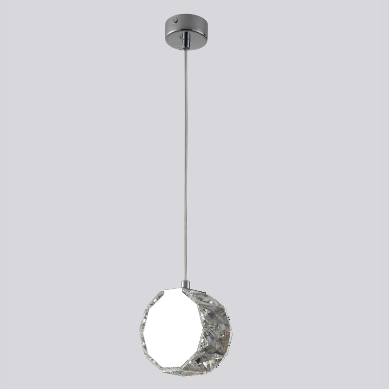 Светильник подвесной 11 см, Crystal Lux BESO SP1, хром