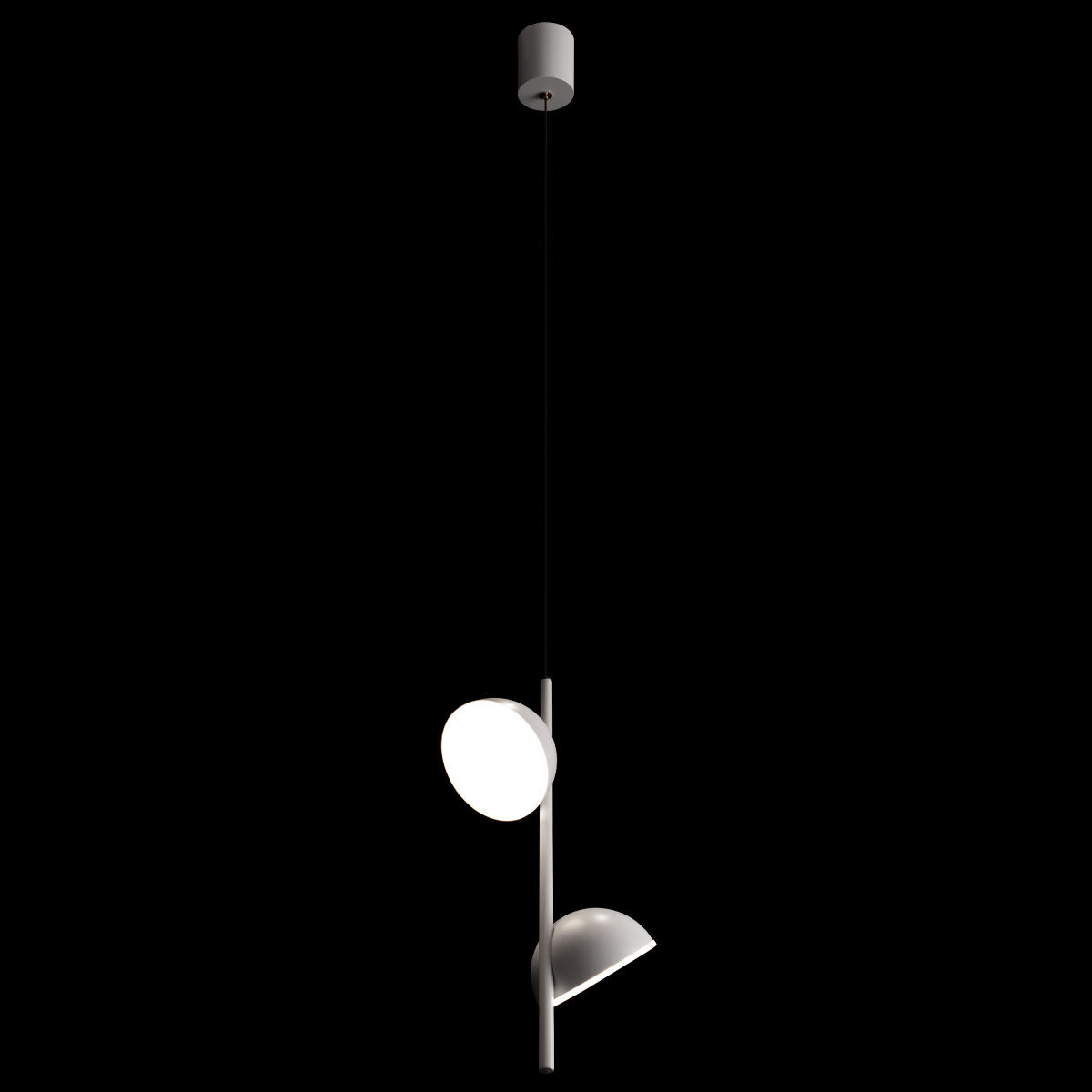 Подвесной светильник 41*22*10 см, 2*LED*5W 4000K LOFT IT Mons 10335 White белый