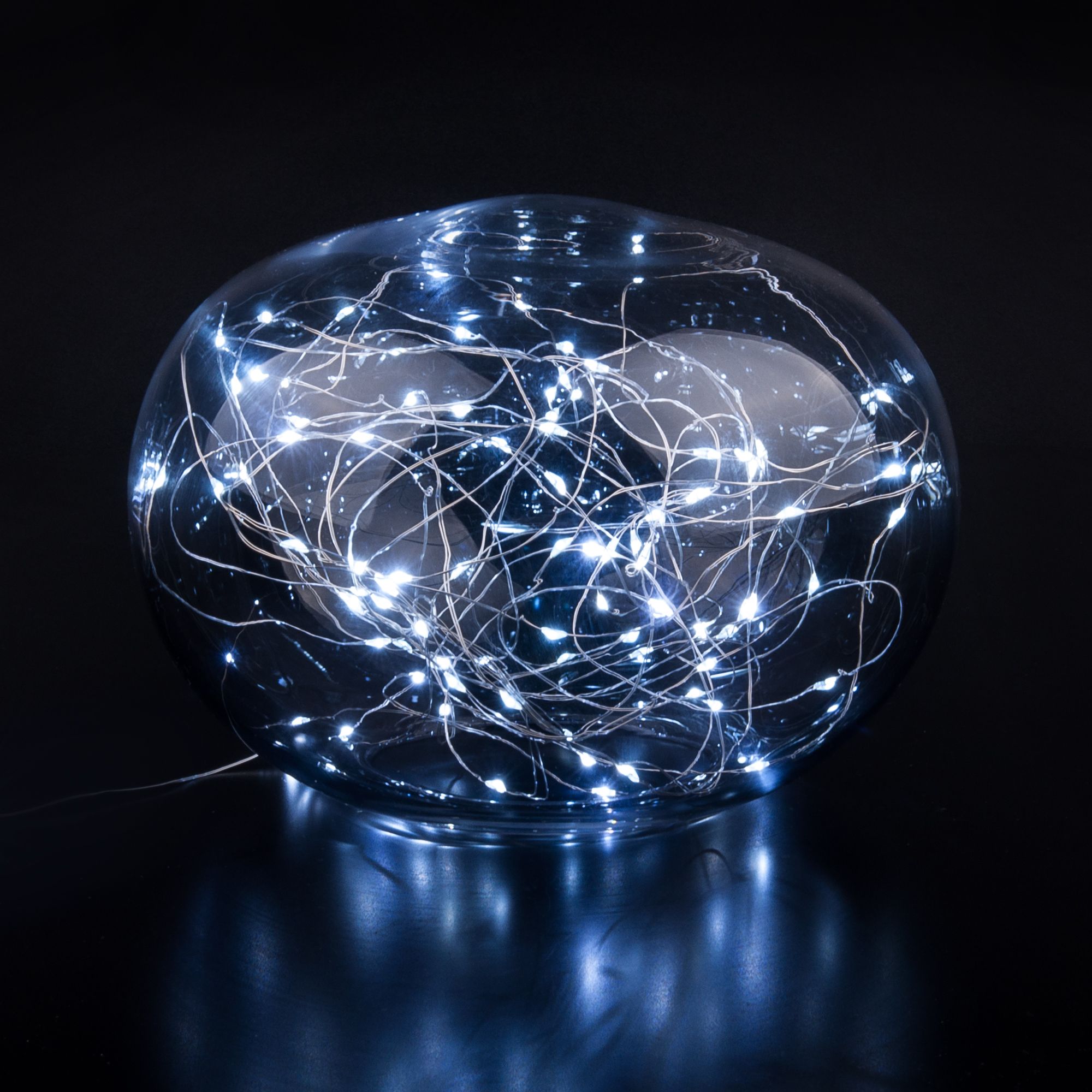 Гирлянда нить Роса белый 10м IP20 400-008 белый 1000* см, LED *2W, >6500 К, Elektrostandard