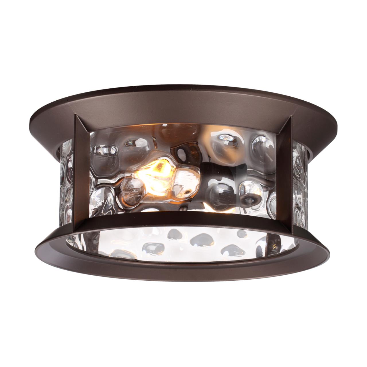 Уличный светильник Диаметр 35 см Odeon Light Mavret 4961/2C Коричневый