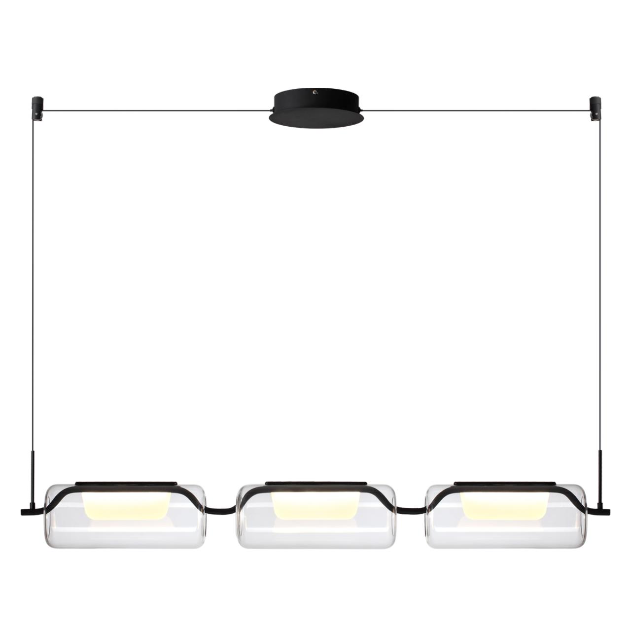 Светодиодный светильник 109 см, Odeon Light Kavia 5003/30L, черный