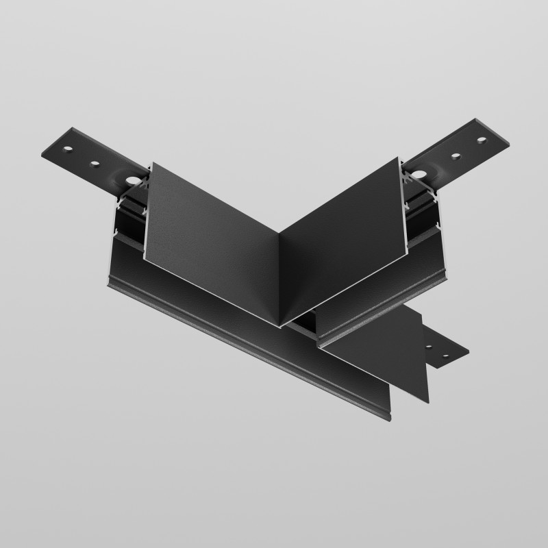 Коннектор Т-образный накладной Maytoni Technical Magnetic track system Exility TRA034CT-41B черный IP 20