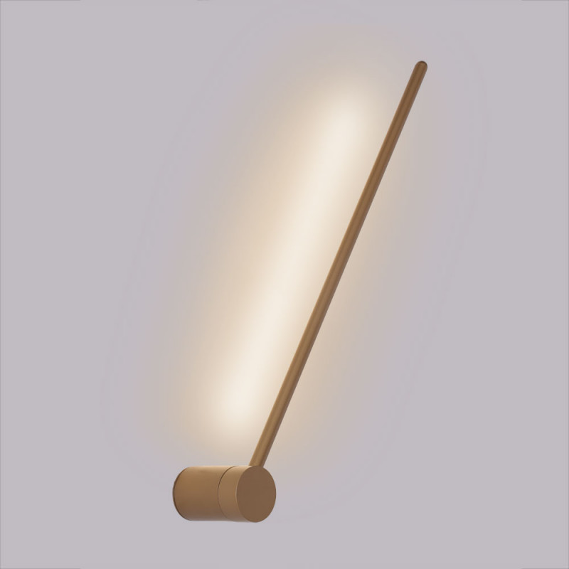 Бра 63 см, 8W, 4000K Arte Lamp POLIS A2027AP-1GO золото