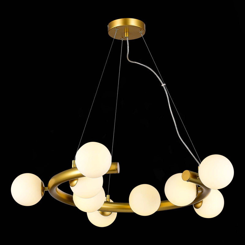 Светильник подвесной 58 см, ST LUCE ASOLO SL1185.203.09 Золотистый