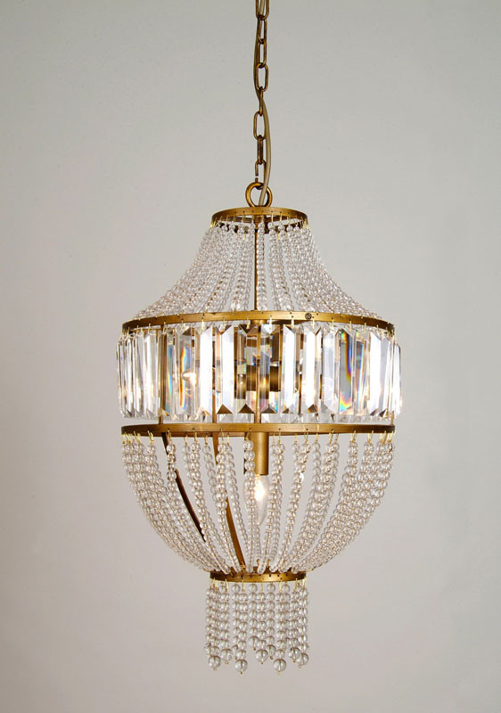 Подвесная люстра Favourite Ancient 1086-4P, D340*H540, коричневый