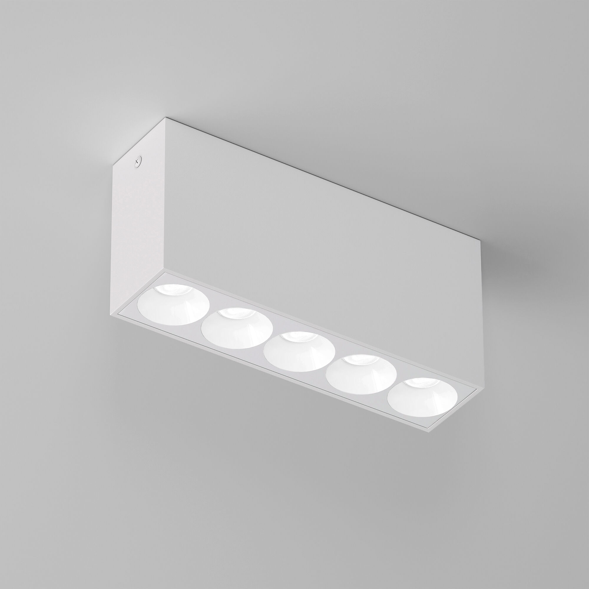 Светильник 14 см, 10W, 4000K, Elektrostandard Block 25108/LED, белый