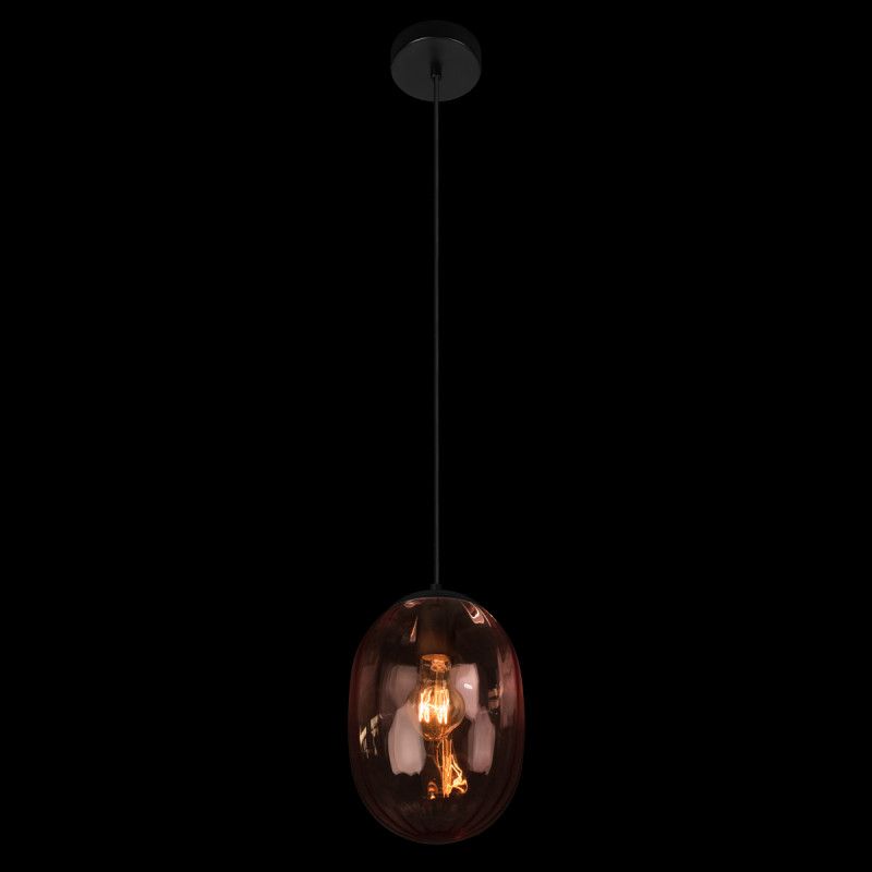 Подвесной светильник *18*-27,5 см, 1*E27*40W, LOFT IT Bubble 10427 Purple, черный