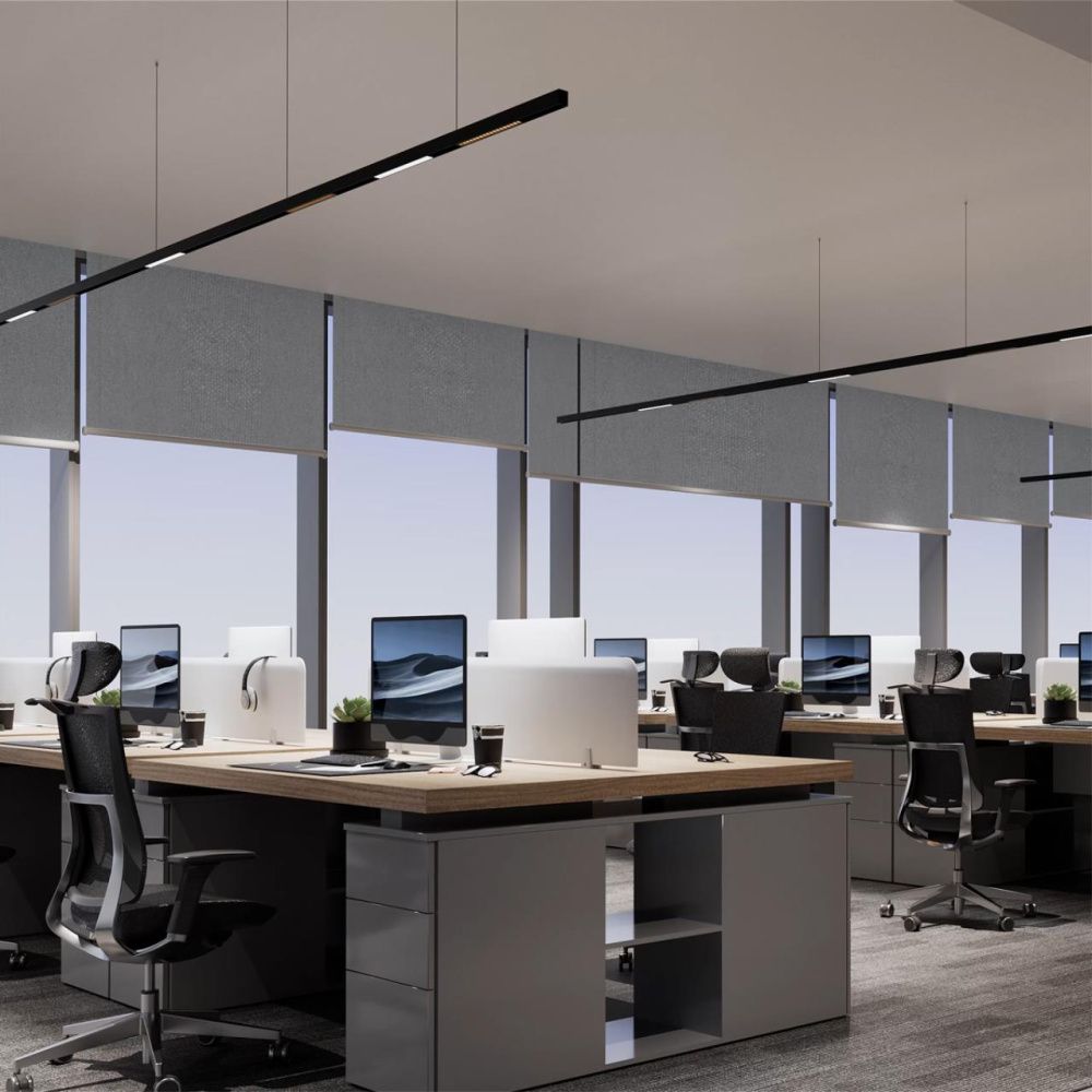 Cветильник  43,6*2,5*3 см, 1*LED*24W, 3000-6000K, Novotech VECTOR PORT 359933, черный,  диммир. пульт ДУ/Tuya Smart Life