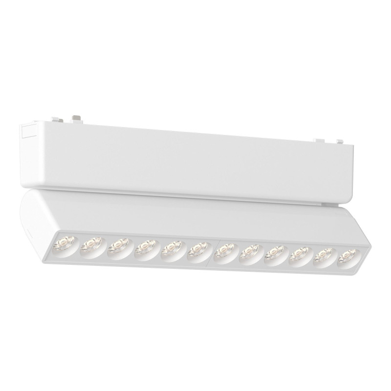 Магнитный трековый светильник 23*2,6*8,3 см, 1*LED*12W 4000K ST LUCE Skyflat ST675.546.12 белый