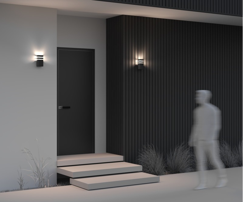  Уличный настенный фонарь Maytoni Unter den Linden O578WL-01B, черный