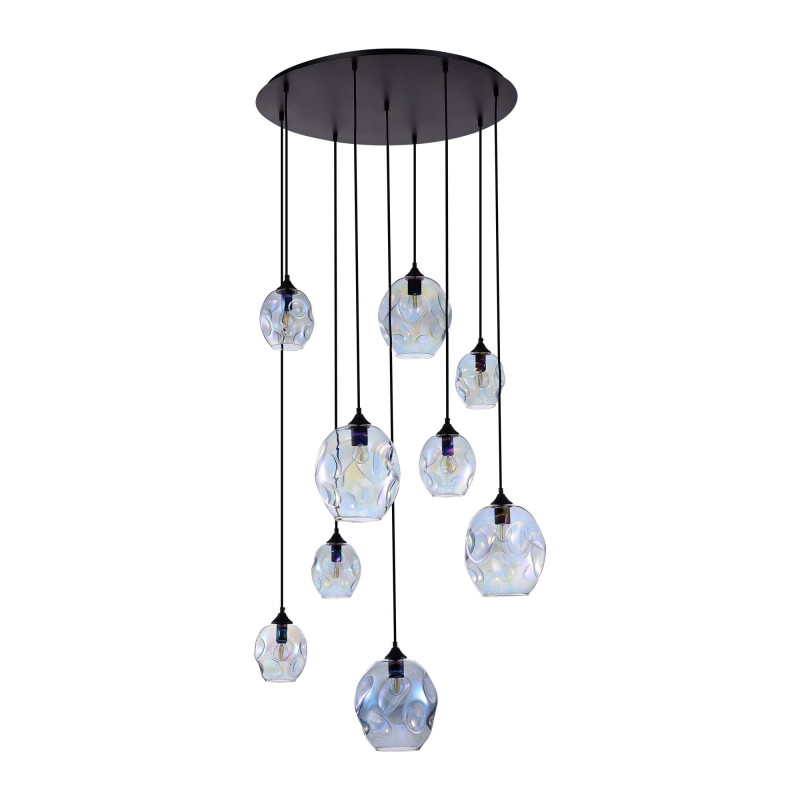 Люстра подвесная 87 см, ST LUCE IDESIA SL1188.403.09 Черный