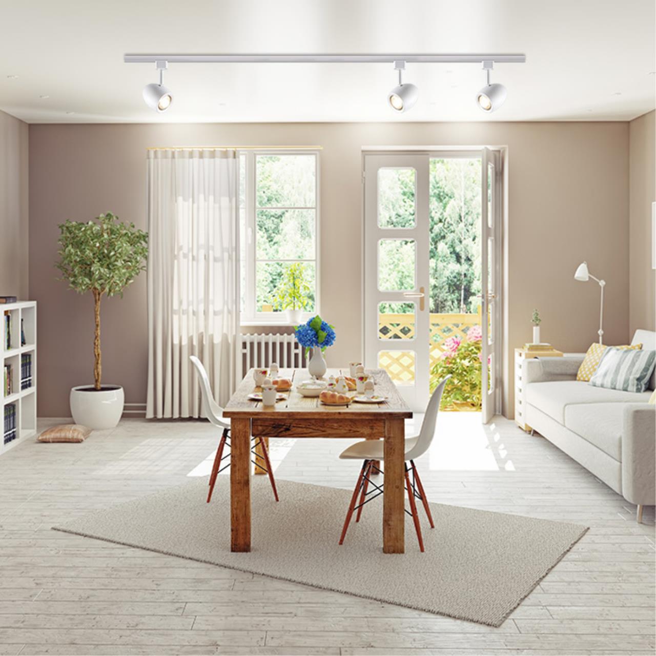 Трековый светильник Novotech Veterum 370546, белый, 16.3x9.5x7.7см, GU10, 50W