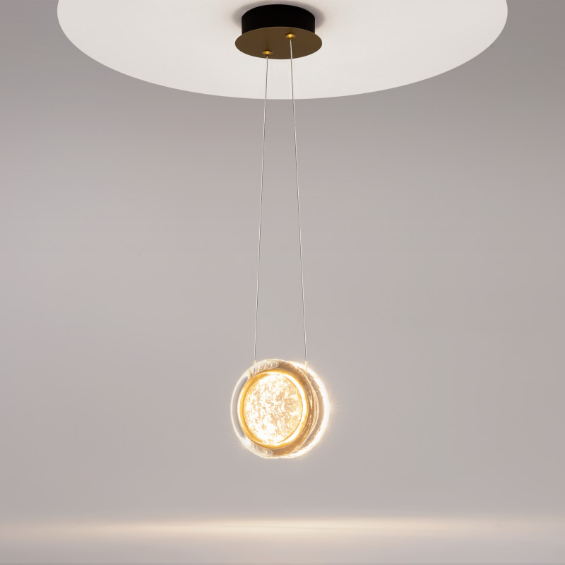 Подвесной светильник 12,6*12*316 см, LED, 3000К, Maytoni Pharao MOD361PL-L7BS3K латунный