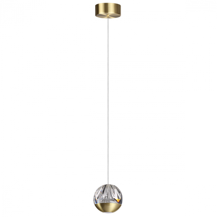Светильник 11 см, 5W, 300 Лм, Odeon Light 5101/5L, латунь