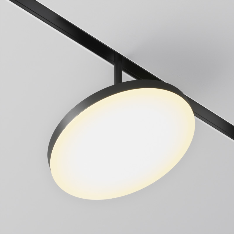 Светильник на шине 18,5*18,5*16,7 см, LED, 15W, 3000К, Maytoni Technical PLATO TR131-2-15W3K-B черный