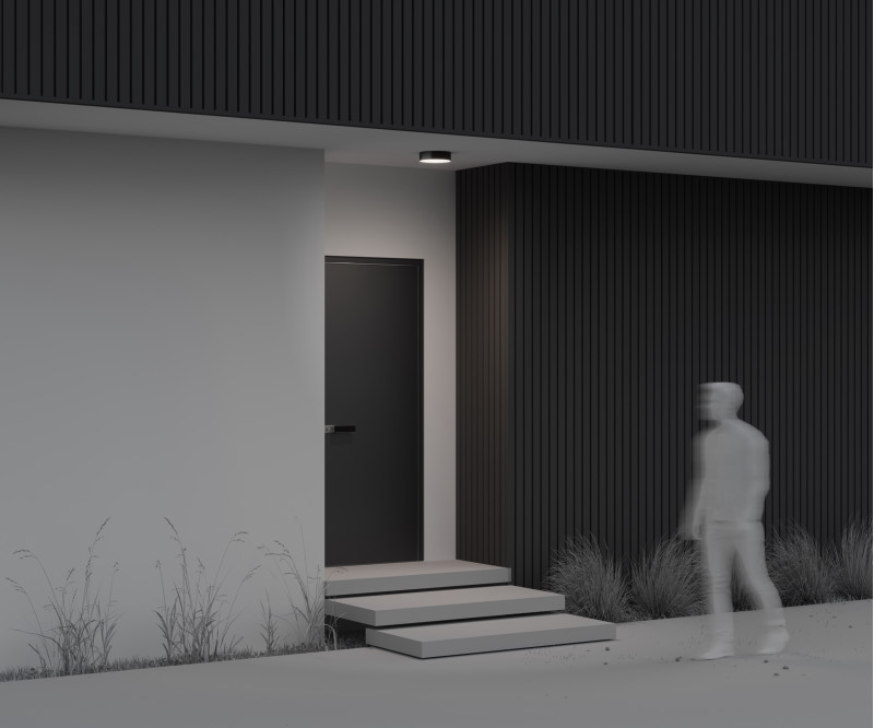 Светильник 22 см, LED 30W, 4000К, Черный Maytoni Zon IP O431CL-L30B4K