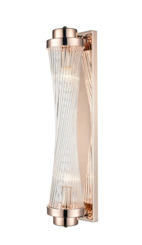 Бра 15*12*60 см, 2*E14 золото Vele Luce Clarinetto VL3314W42