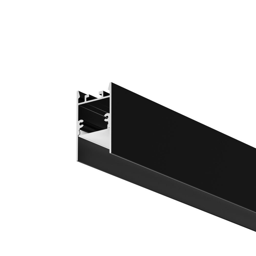 Алюминиевый профиль накладной-подвесной 25x42 (Черный, 2 м), ALM-2542-B-2M 633010, 200*3*4 см, Maytoni  633010, Черный