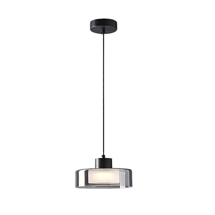 Светильник подвесной *16-170 см, 1*LED*6W, 3000-6000K, Lightera Crater LE120L-15B, Черный