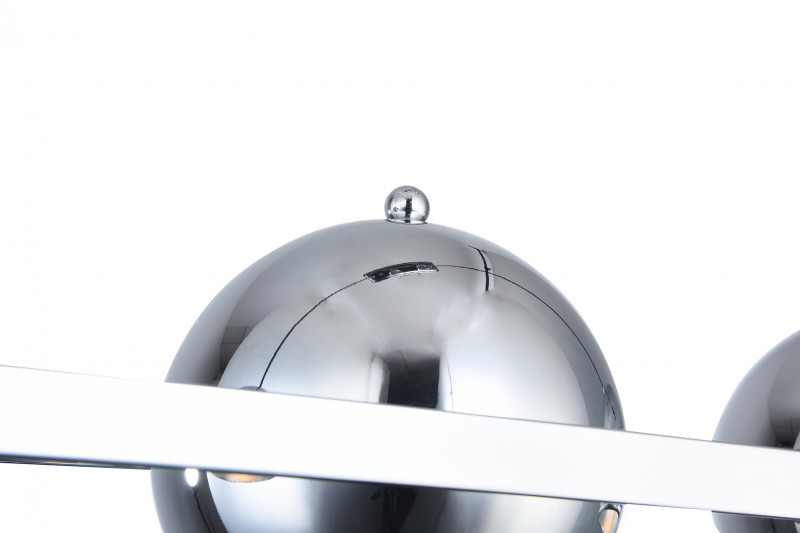 Подвесной светильник 19*78*139 см, 3*E27 хром, серебро Vele Luce Helix  VL5153P03