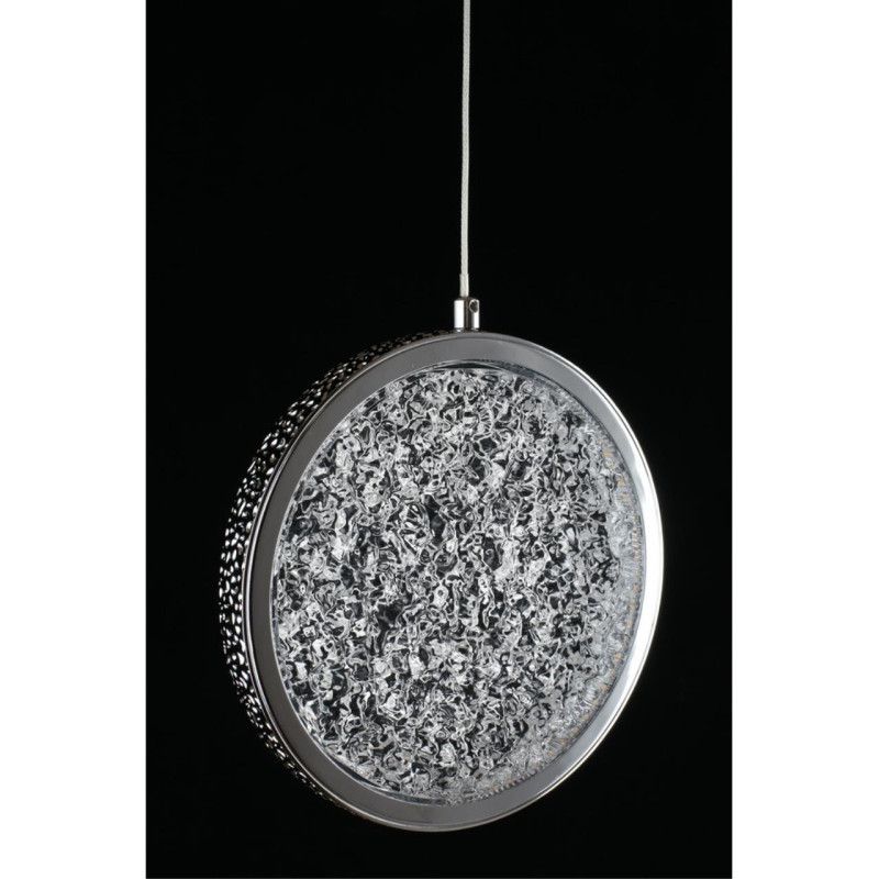 Подвесной светильник 20*50-150 см, 1*LED, 7W, K, Aployt Yulali APL.048.16.07, хром