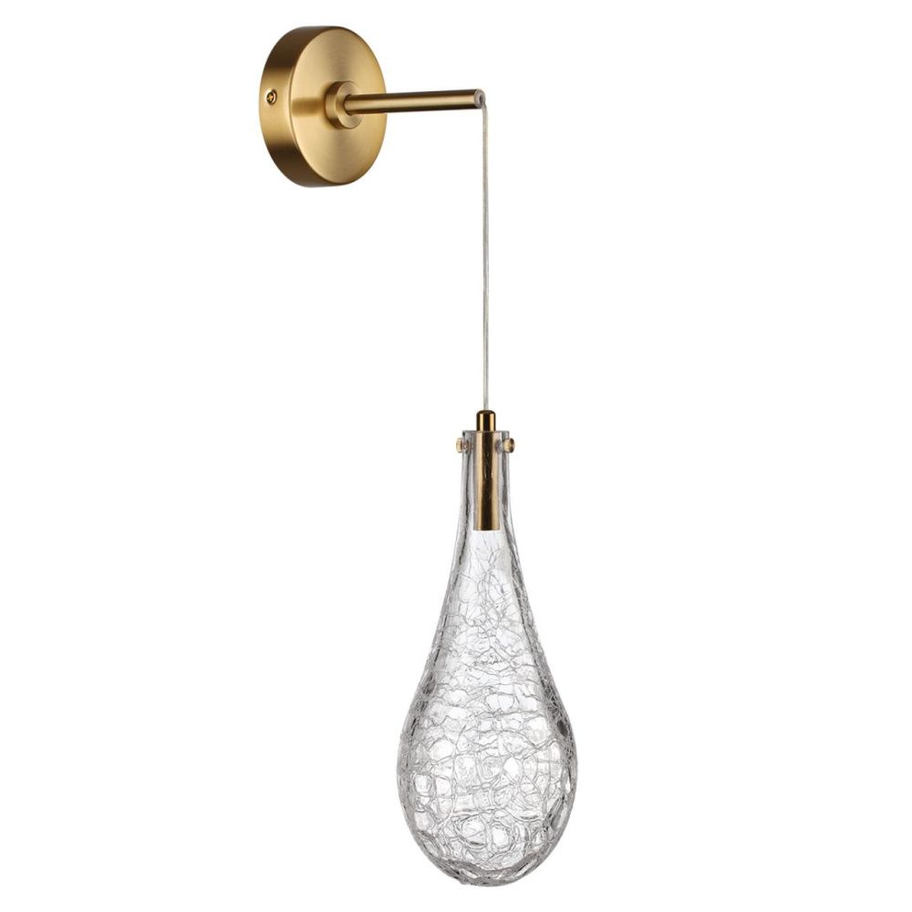 Бра *11*28- см, 1*LED*10W, 3000K, Odeon Light Incanto 7147/5WL, бронзовый