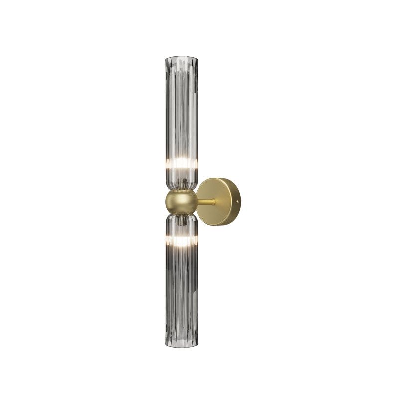 Бра 5*5*43,5 см, 2*G9*28W, Maytoni Antic MOD302WL-02GR1, золото матовое