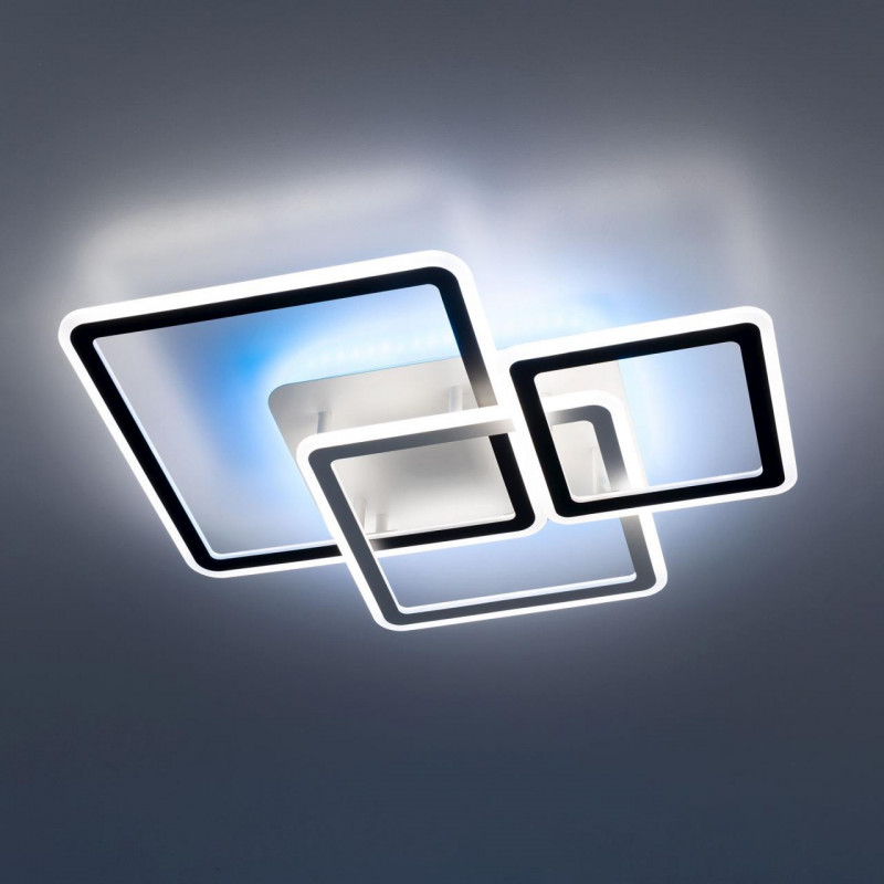 Люстра RGB 65*51*11 см, LED*70 W, 3000-5500 К, Белый Citilux Тринити CL238231E